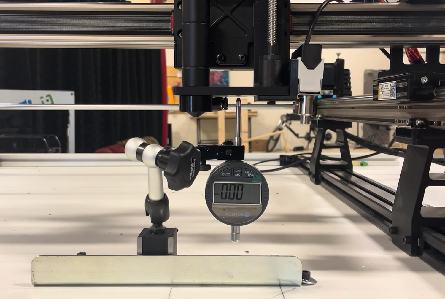 ARC Maker Laser Z Axis Test Set up
