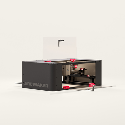 ARC Maker CO2 Laser Angled Open